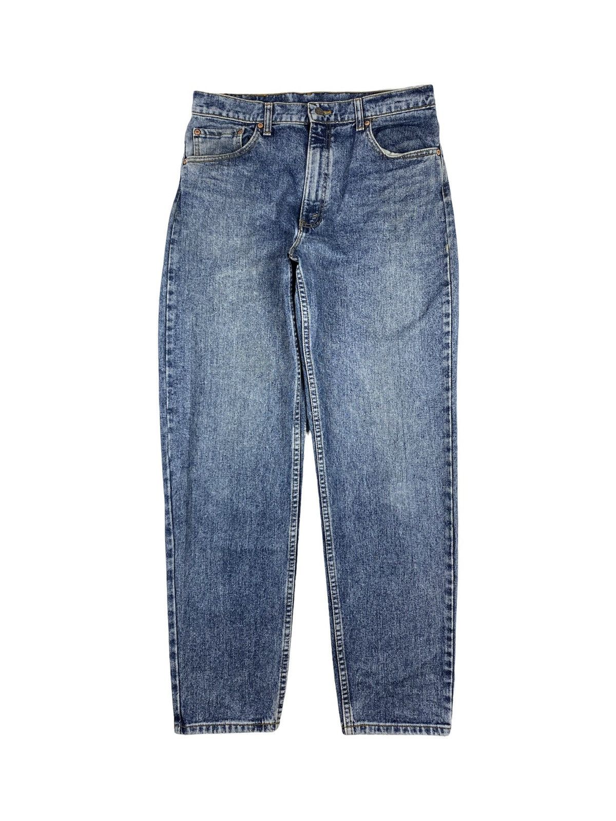 Levi's 90’s 🇺🇸 Vintage Levi’s 550 Light Wash Denim Pants 35x31 Size US 35 - 2 Thumbnail