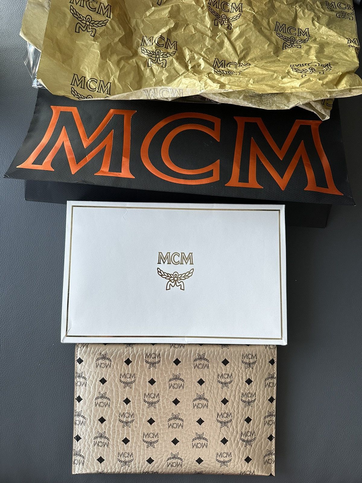 MCM Brand New Iconic MCM Logo Leather Bag Size ONE SIZE - 1 Thumbnail