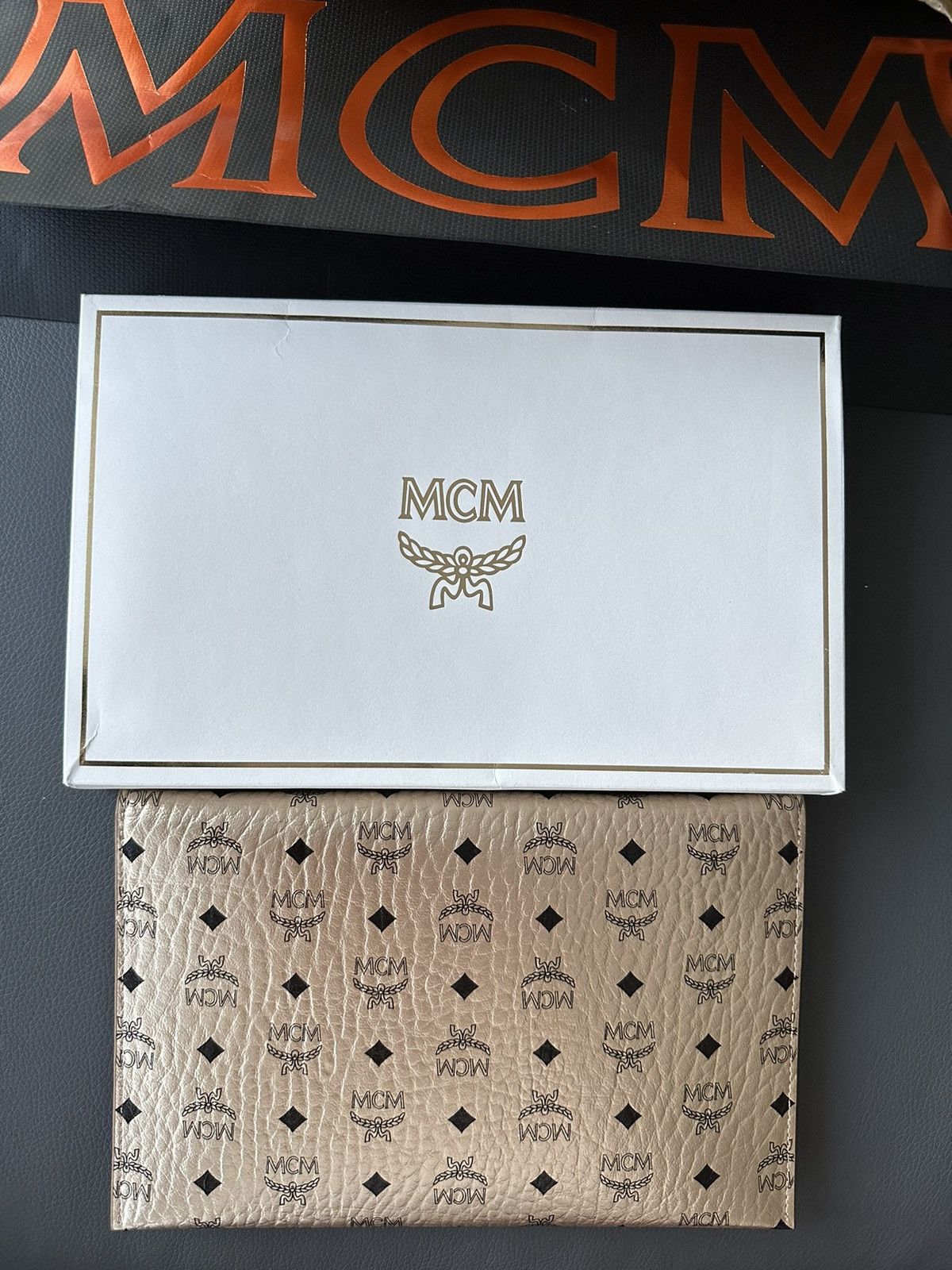 MCM Brand New Iconic MCM Logo Leather Bag Size ONE SIZE - 3 Thumbnail