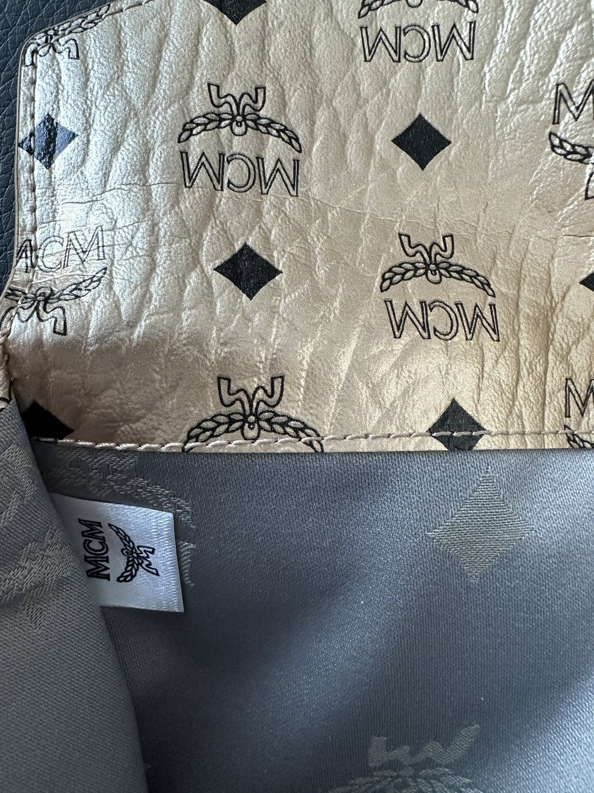 MCM Brand New Iconic MCM Logo Leather Bag Size ONE SIZE - 19 Thumbnail