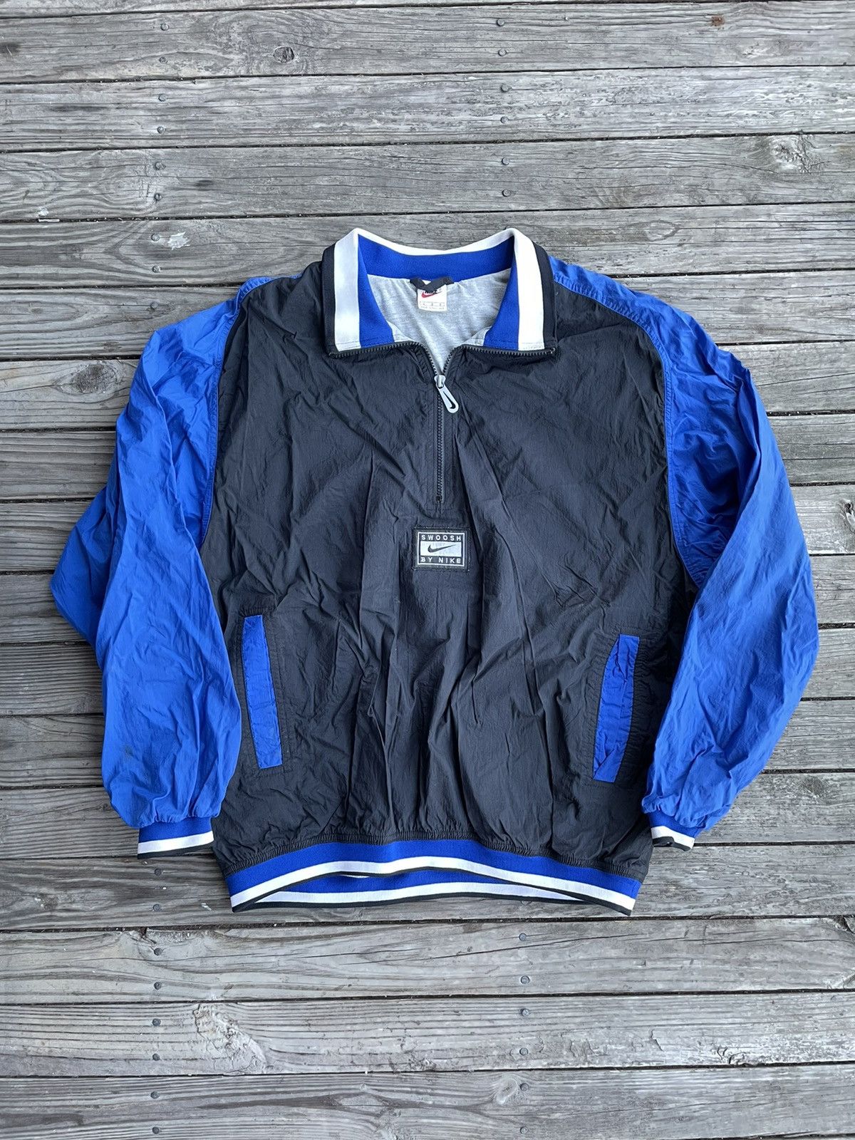 Nike Vintage Swoosh by Nike Jacket Size US L / EU 52-54 / 3 - 3 Thumbnail