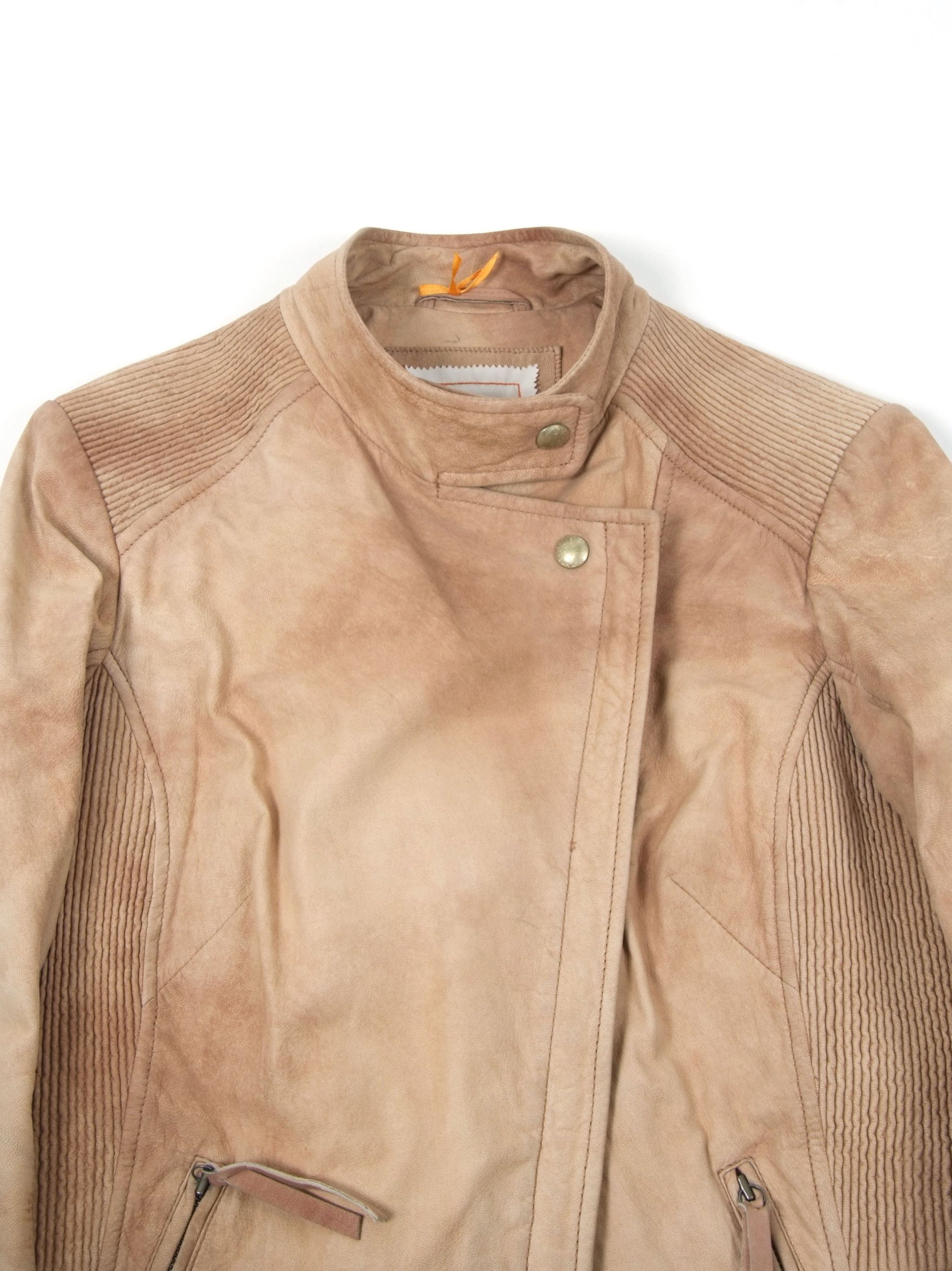 Hugo Boss HUGO BOSS Jumma Leather Biker Jacket Size M / US 6-8 / IT 42-44 - 4 Thumbnail