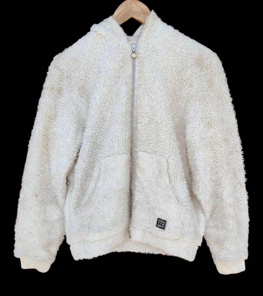 COURREGES SWEATER SHERPA