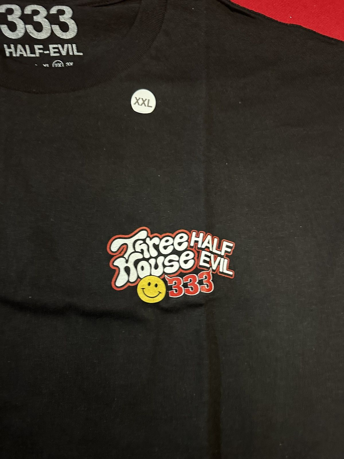Half Evil Half Evil x Three House Tiny Logo Tee Size US XXL / EU 58 / 5 - 3 Thumbnail