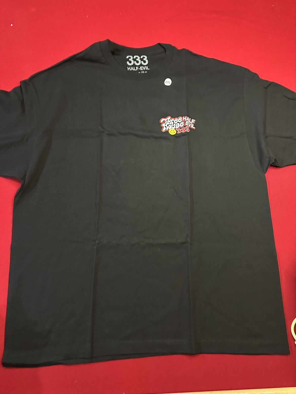 Half Evil Half Evil x Three House Tiny Logo Tee Size US XXL / EU 58 / 5 - 1 Thumbnail