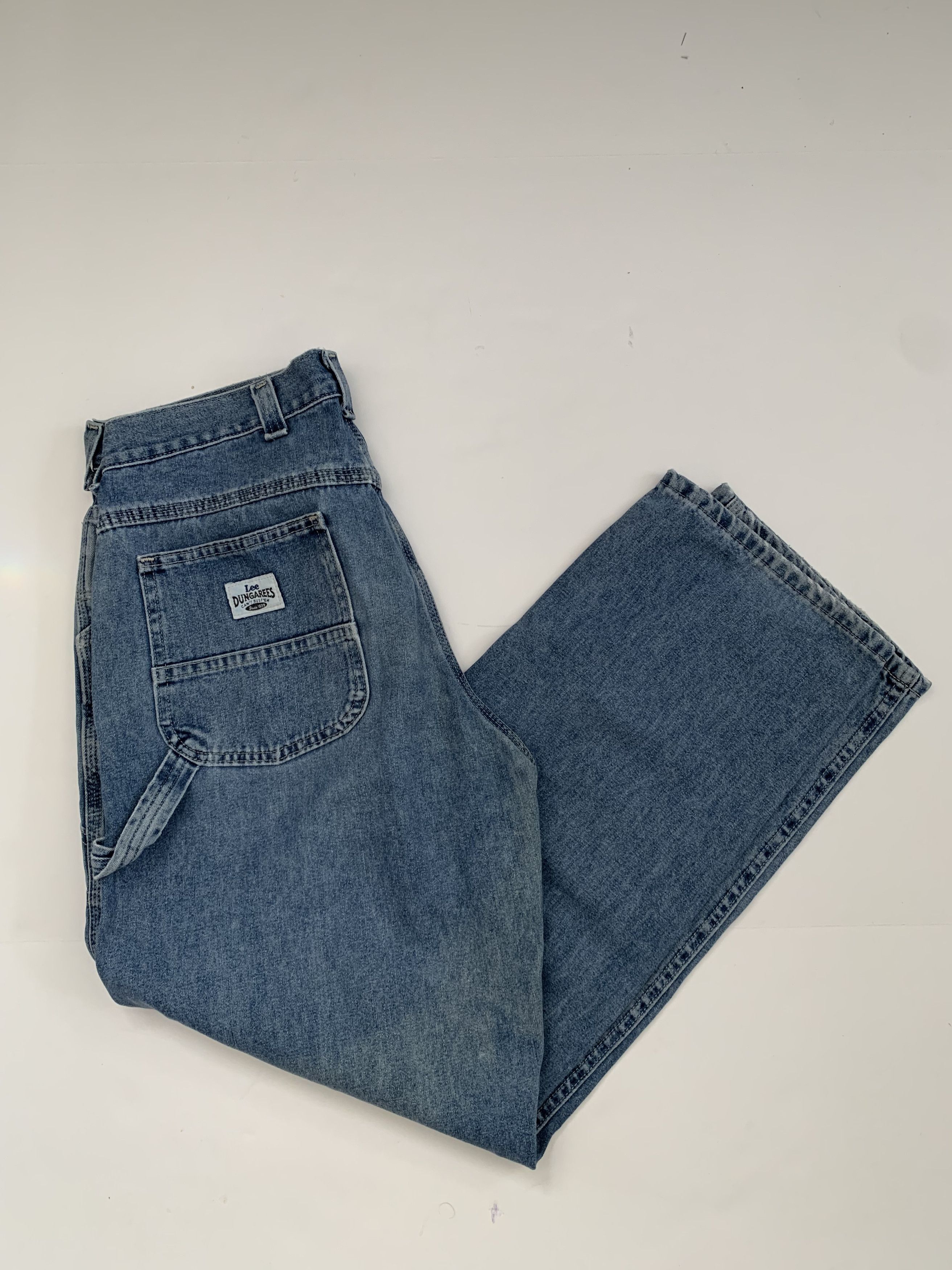 lee dungarees carpenter jeans