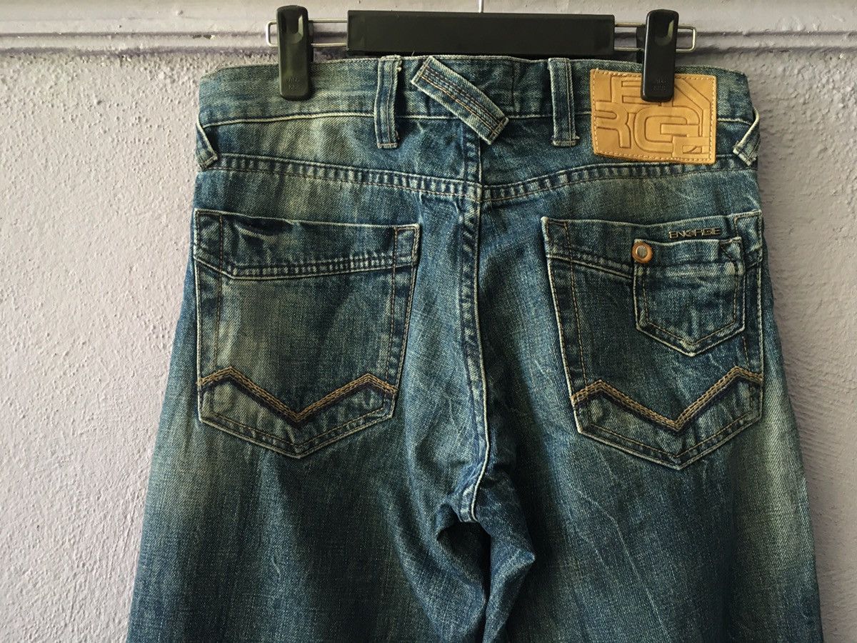 If Six Was Nine × Japanese Brand × Tornado Mart Flare Energie Kroll Denim Jeans Distressed Tornado Mart Size US 32 / EU 48 - 8 Thumbnail