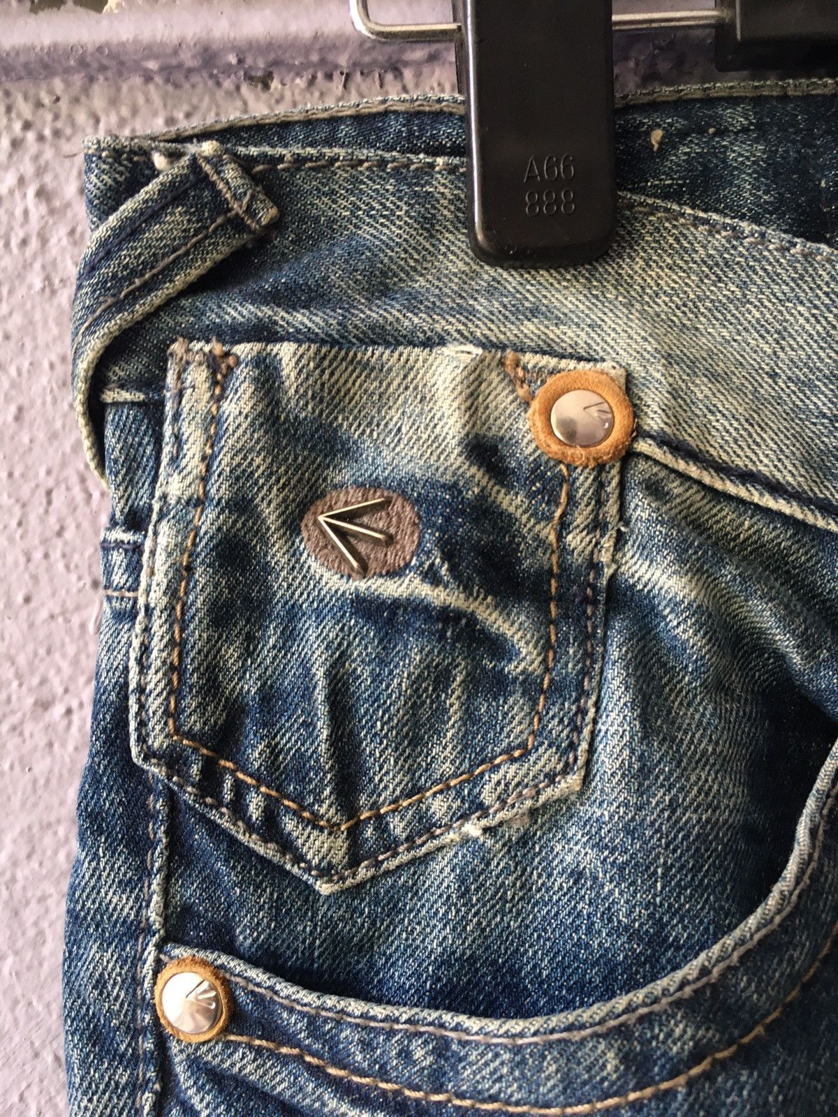 If Six Was Nine × Japanese Brand × Tornado Mart Flare Energie Kroll Denim Jeans Distressed Tornado Mart Size US 32 / EU 48 - 5 Thumbnail