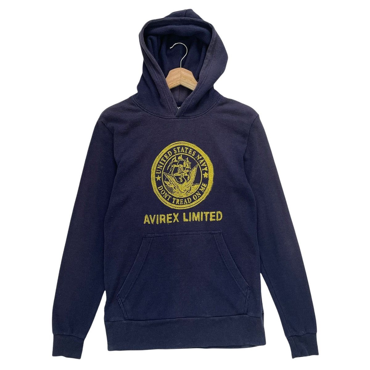 Avirex 90s Army Force Avirex Usa Zipper Hoodies Size S Size US S / EU 44-46 / 1 - 1 Thumbnail