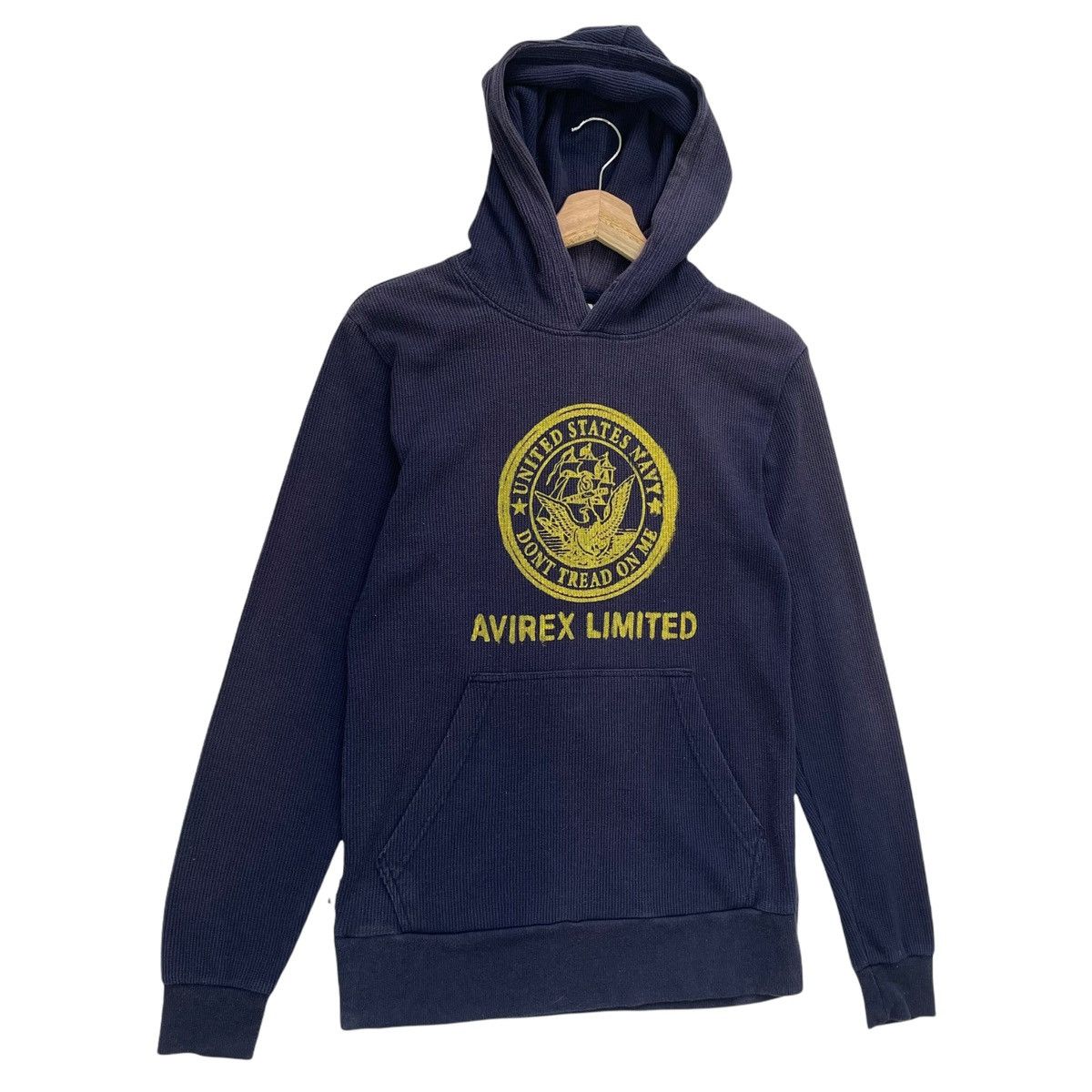 Avirex 90s Army Force Avirex Usa Zipper Hoodies Size S Size US S / EU 44-46 / 1 - 2 Thumbnail
