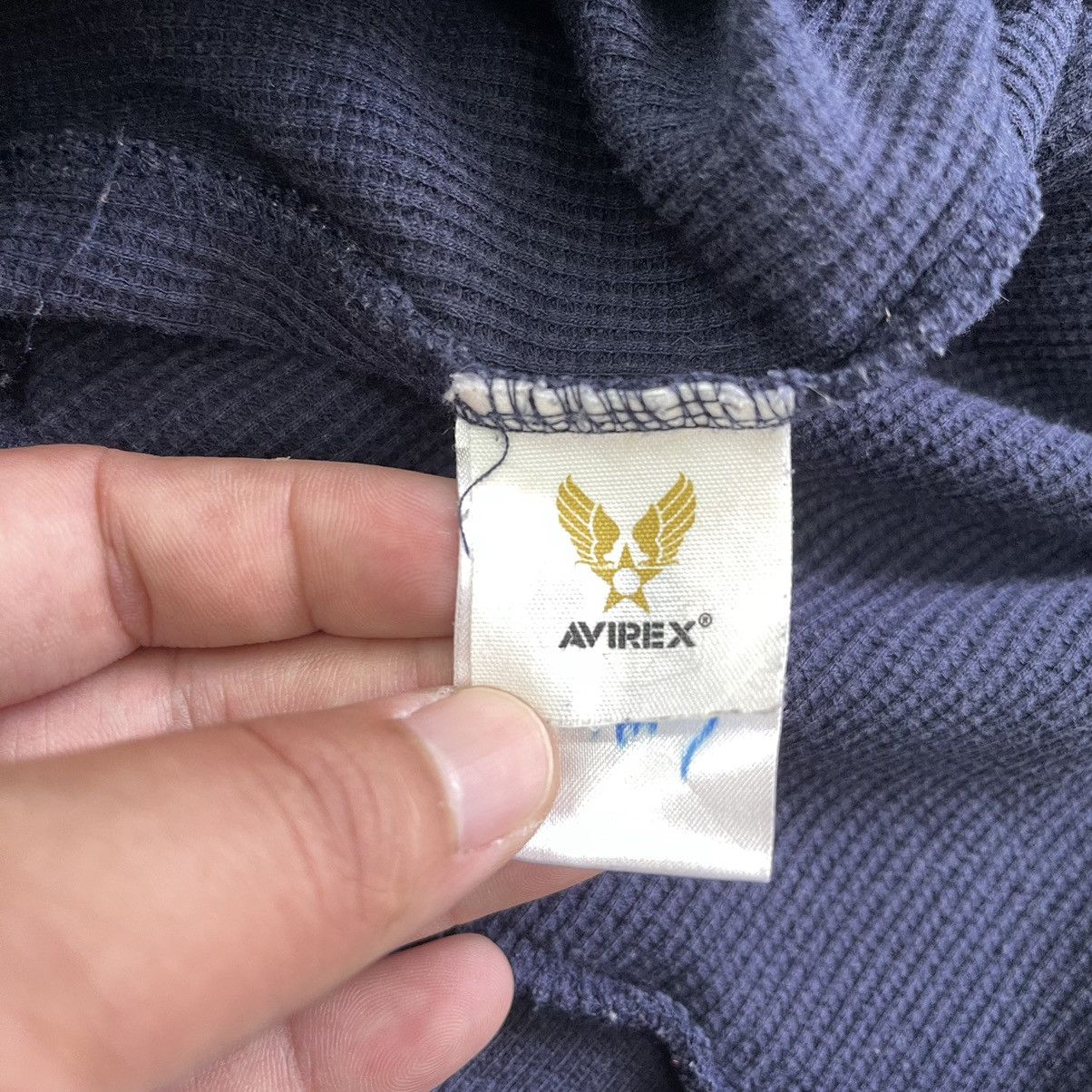 Avirex 90s Army Force Avirex Usa Zipper Hoodies Size S Size US S / EU 44-46 / 1 - 12 Thumbnail