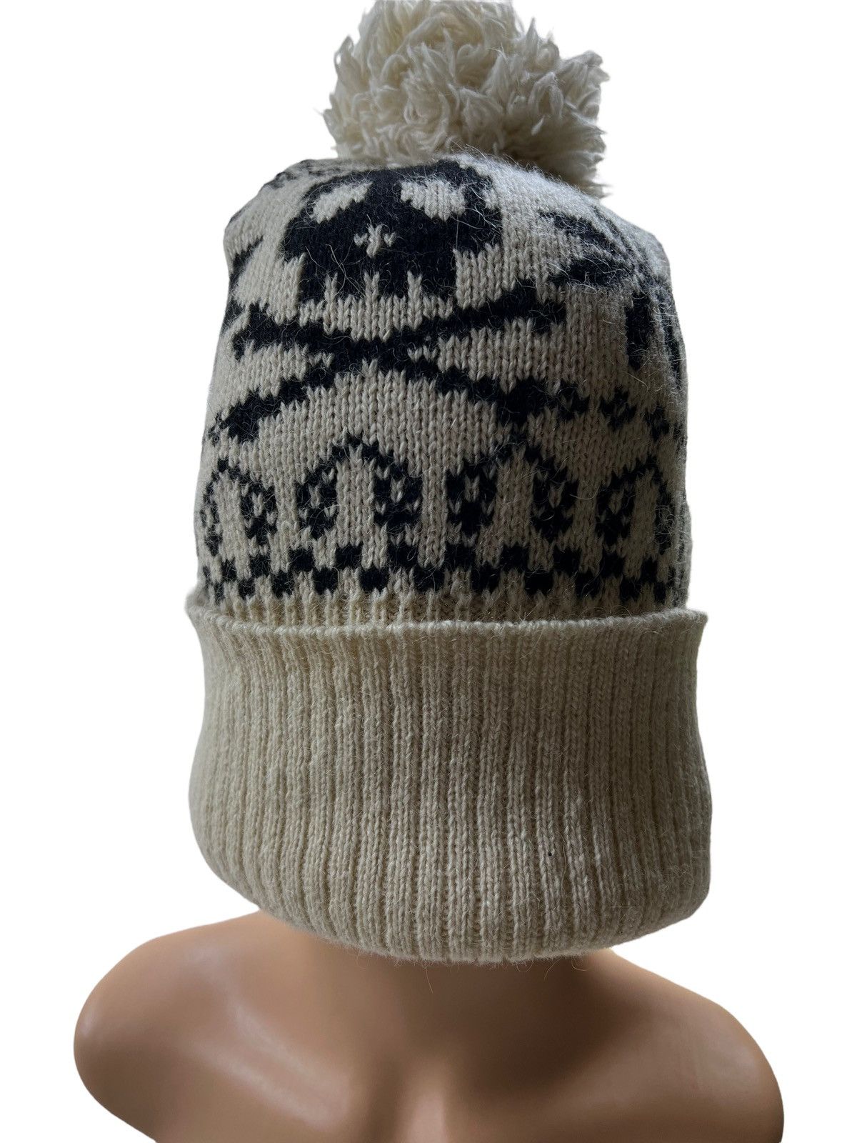 Japanese Brand Japanese Brand Skulls Knitted Winter Hat Size ONE SIZE - 1 Thumbnail