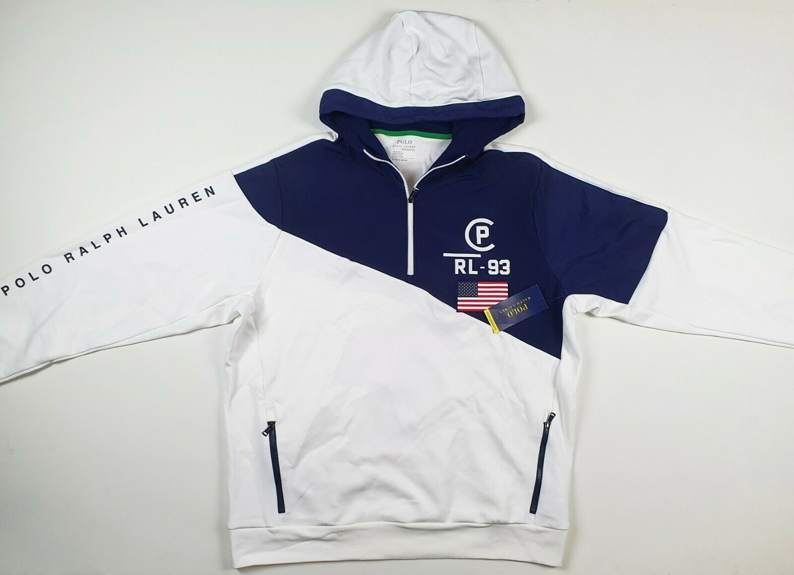 Polo Ralph Lauren Polo Ralph Lauren CP-93 Flag Training Pullover Hoodie e XL Size US XL / EU 56 / 4 - 2 Thumbnail