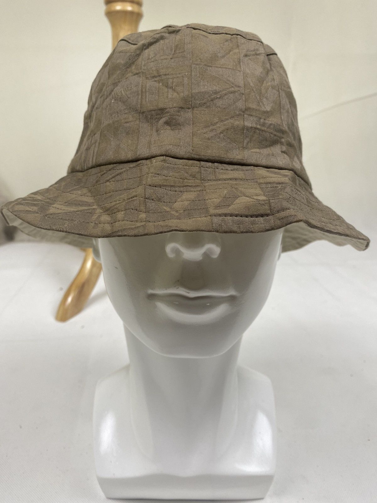 Krizia Uomo Krizia Uomo Monogram Revesible Bucket Hat Size ONE SIZE - 2 Thumbnail