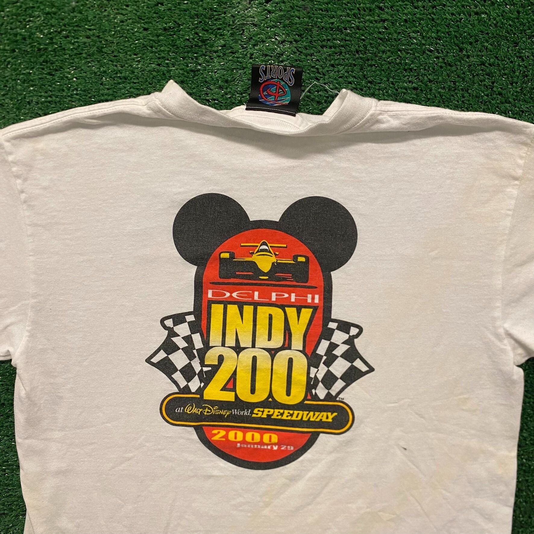 Vintage Disney Indy 200 Vintage Racing T-Shirt Size US S / EU 44-46 / 1 - 5 Preview