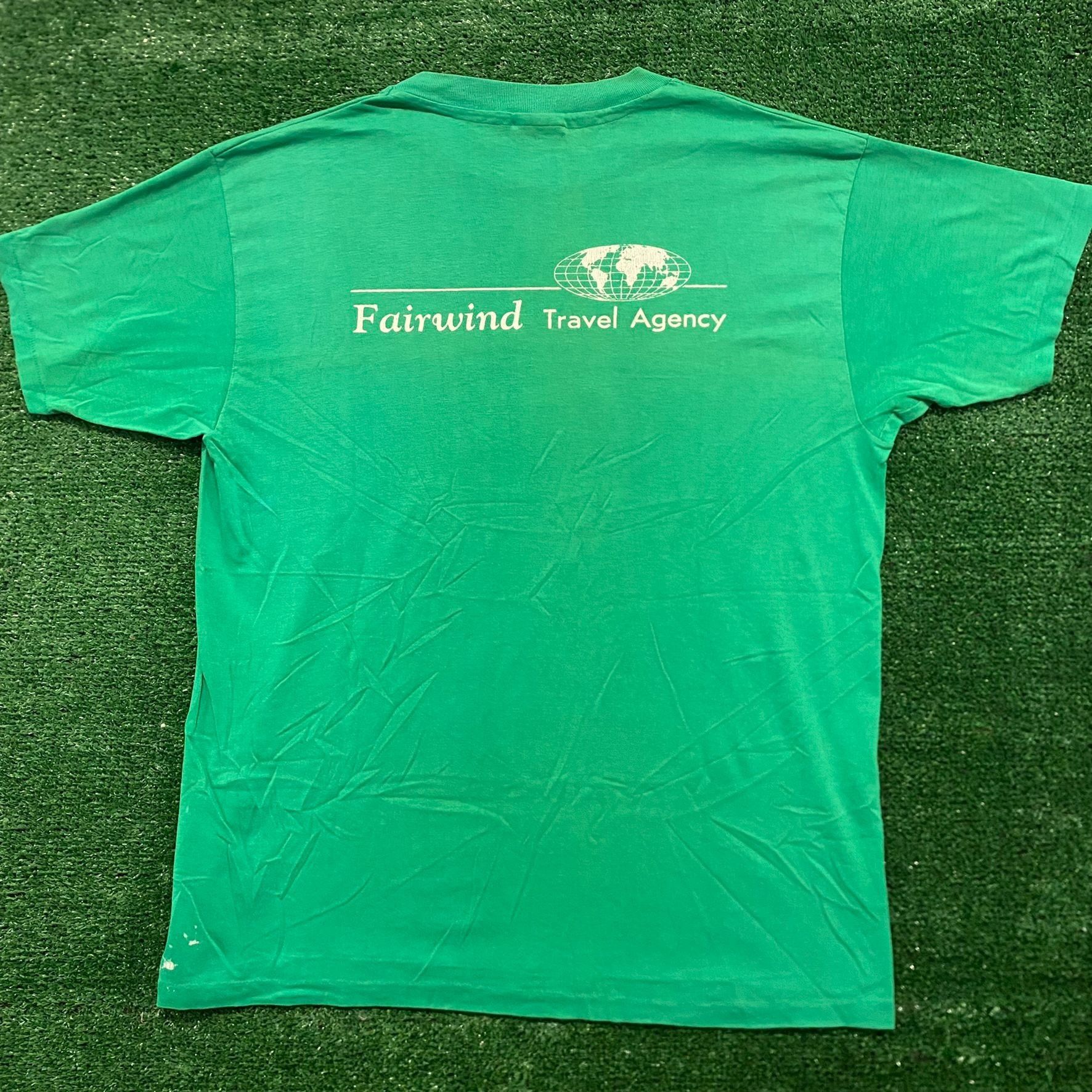 Hanes Alzheimer's Run Shirt Vintage 80s Single Stich Tee Size US XL / EU 56 / 4 - 4 Thumbnail