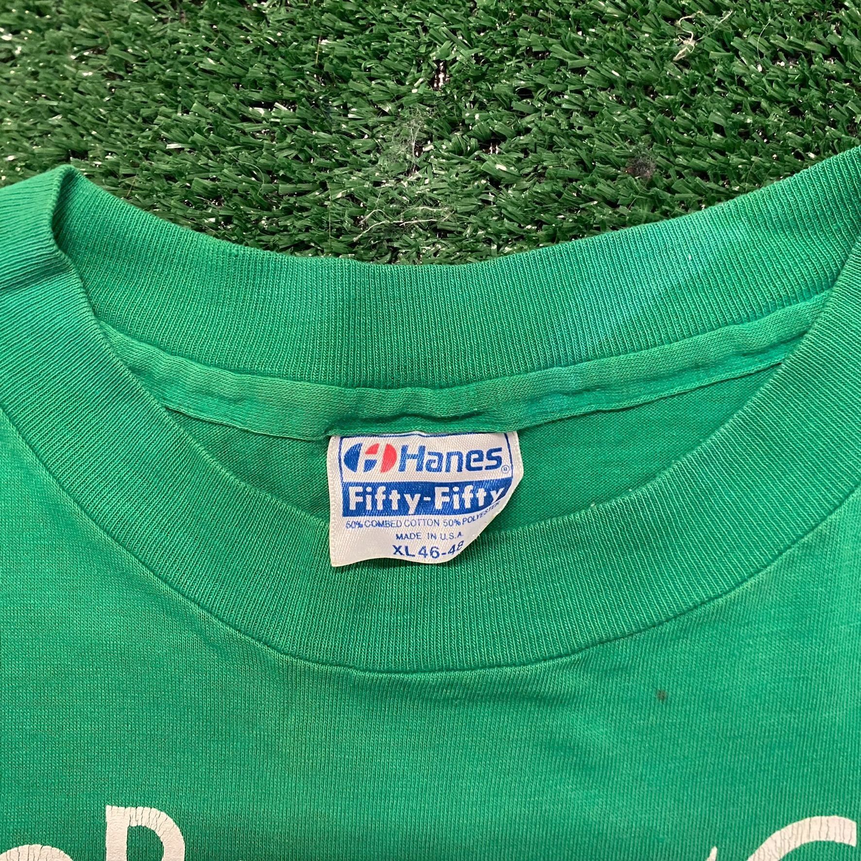 Hanes Alzheimer's Run Shirt Vintage 80s Single Stich Tee Size US XL / EU 56 / 4 - 3 Thumbnail