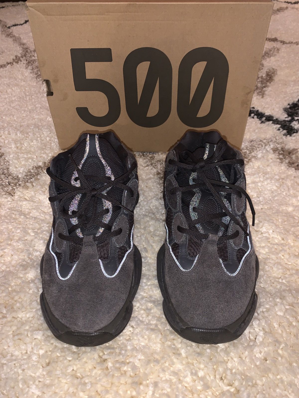 kanye west yeezy 500 black