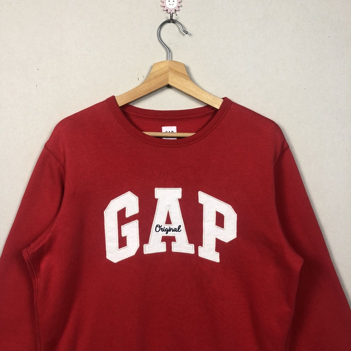 Gap × Vintage Y2k GAP Sportswear Red Sweatshirt Big Logo Size US S / EU 44-46 / 1 - 3 Thumbnail