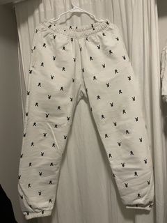 Supreme x best sale playboy joggers