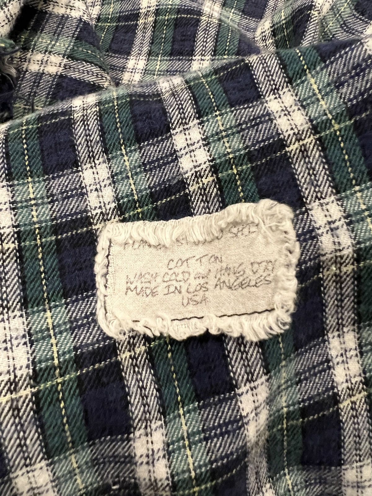 Greg Lauren Greg Lauren Flannel Studio Shirt Size US S / EU 44-46 / 1 - 4 Thumbnail
