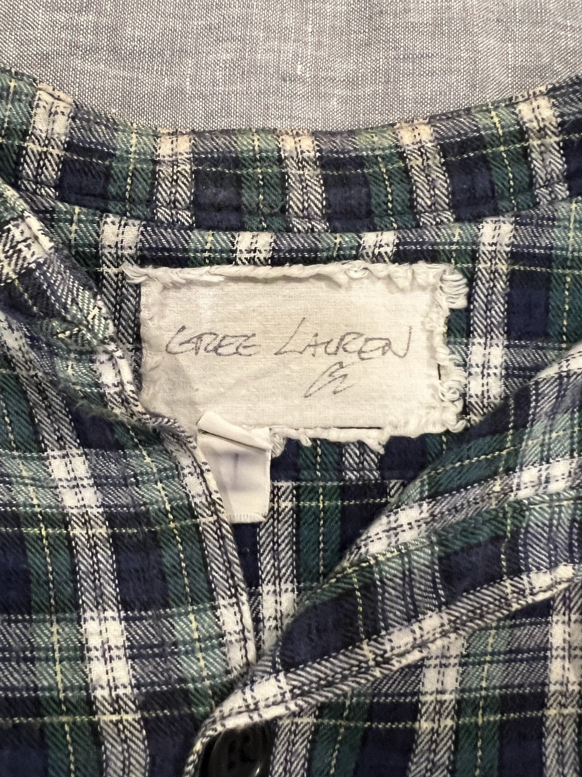 Greg Lauren Greg Lauren Flannel Studio Shirt Size US S / EU 44-46 / 1 - 3 Thumbnail