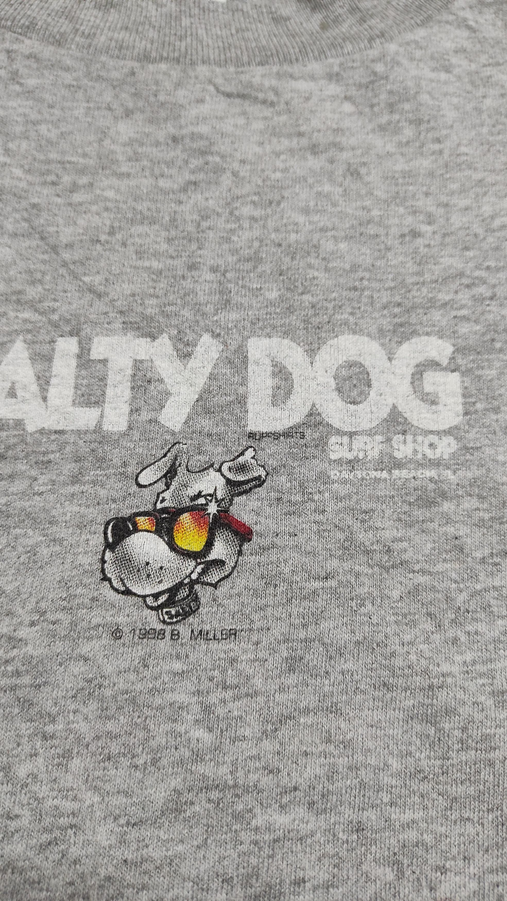 Vintage 1998 B MILLER ART FOR SALTY DOG SURF SHOP TEE Size US M / EU 48-50 / 2 - 4 Thumbnail