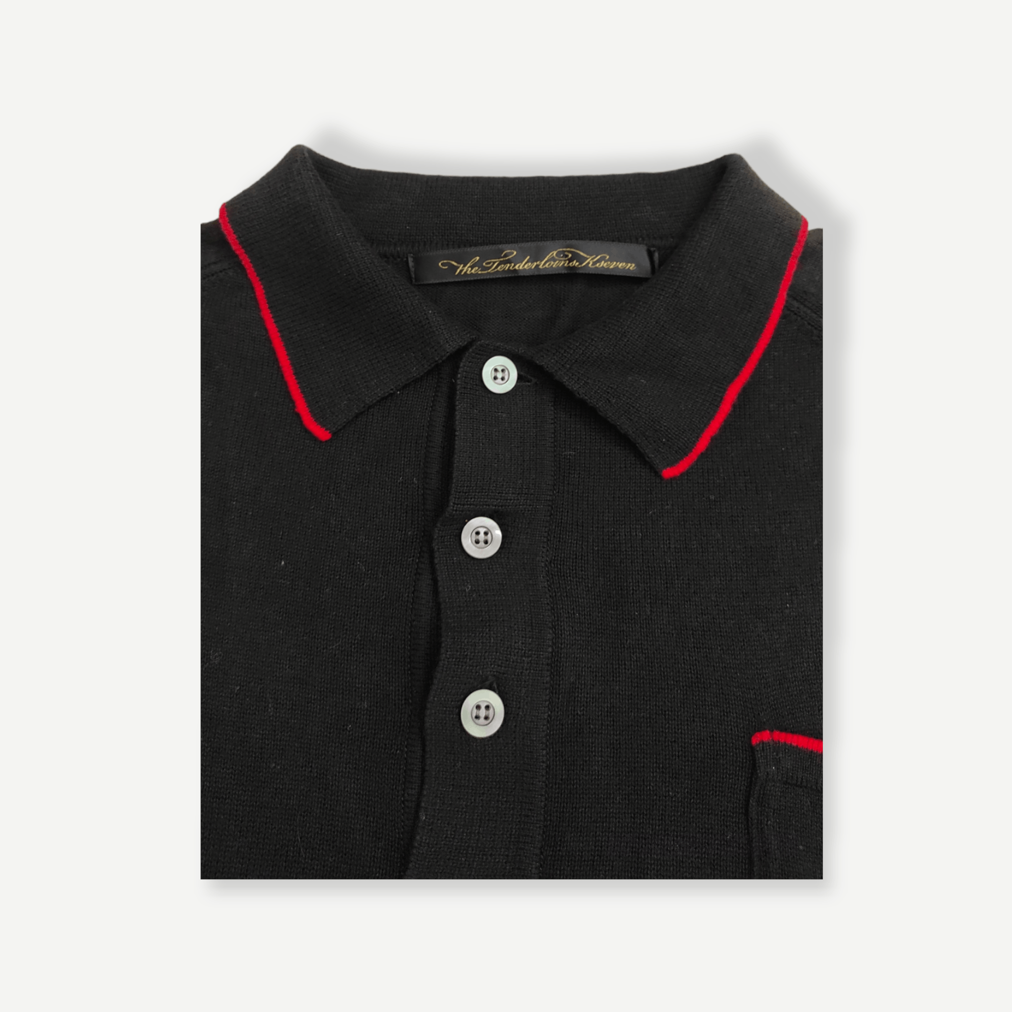 Tenderloin Archive THE TENDERLOIN K SEVEN sweater knit SHIRT Size US S / EU 44-46 / 1 - 8 Thumbnail