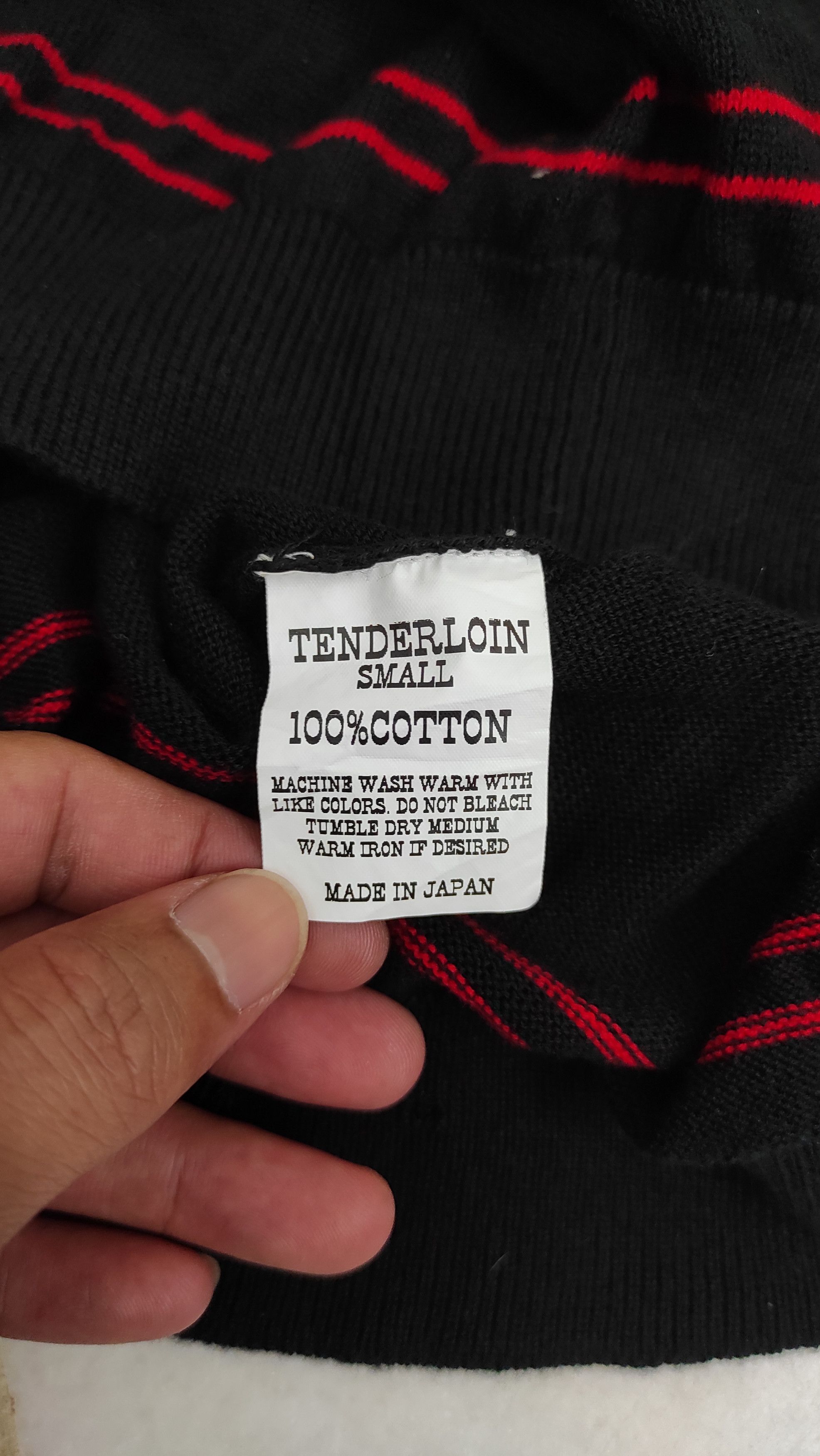 Tenderloin Archive THE TENDERLOIN K SEVEN sweater knit SHIRT Size US S / EU 44-46 / 1 - 4 Thumbnail