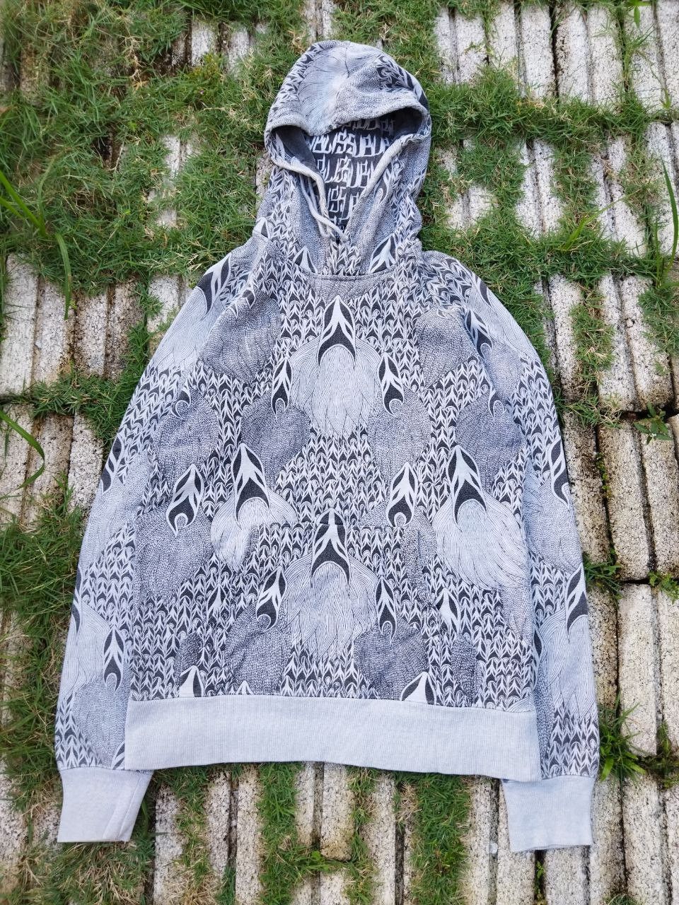 Beams Japan Beams X SuburbanBliss Overprint Hoodie Size S Size US S / EU 44-46 / 1 - 1 Thumbnail