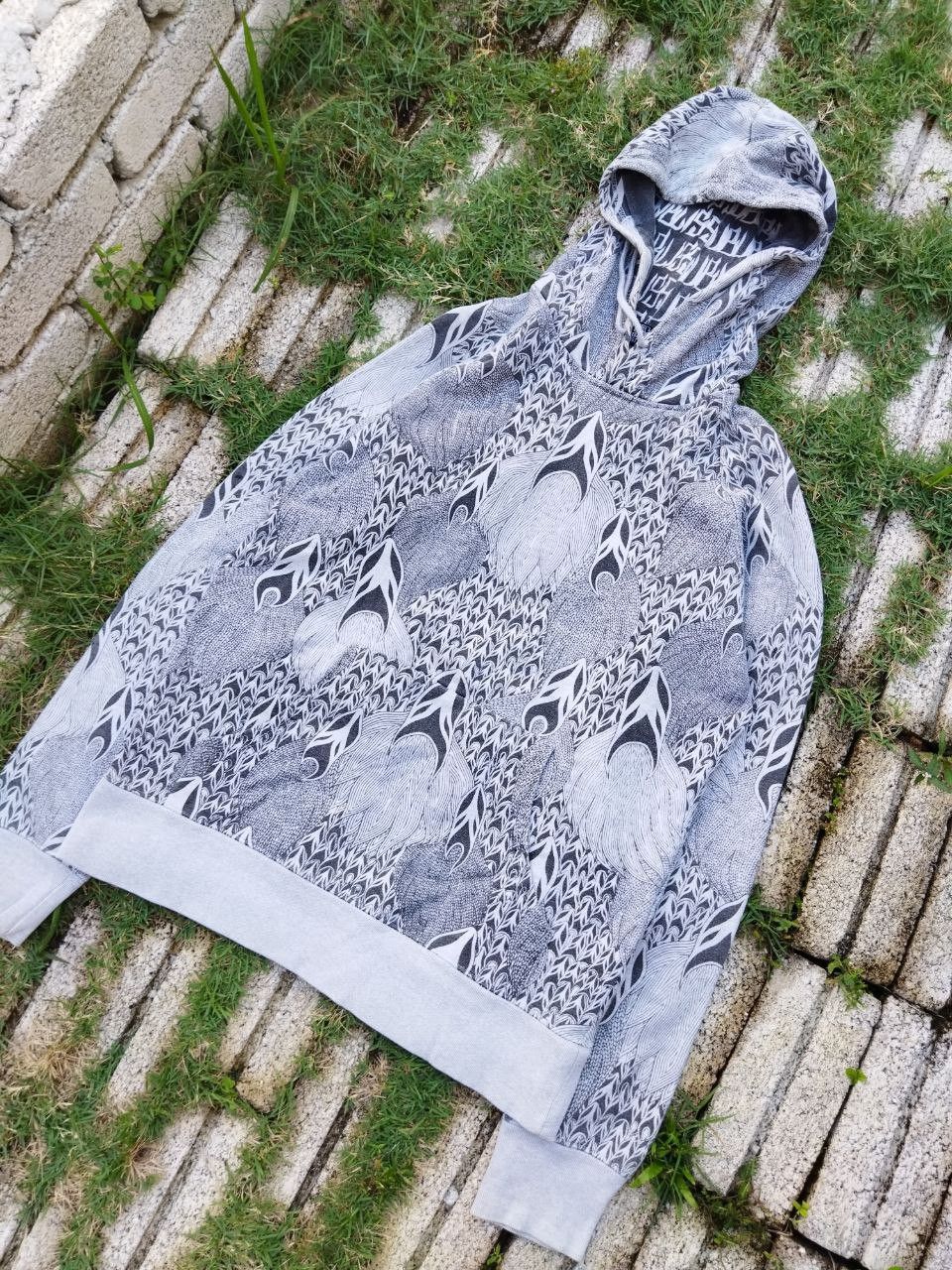 Beams Japan Beams X SuburbanBliss Overprint Hoodie Size S Size US S / EU 44-46 / 1 - 2 Thumbnail