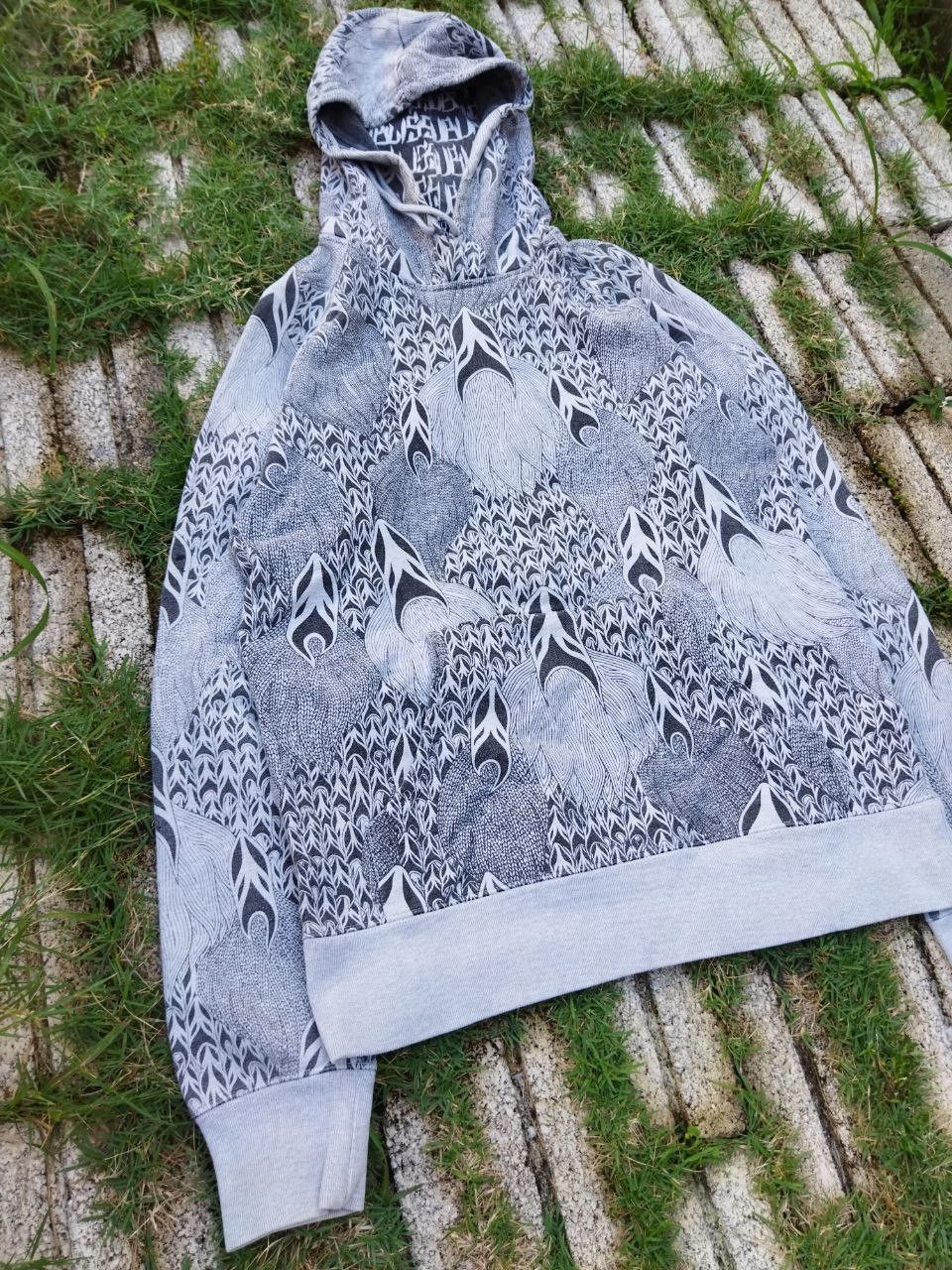 Beams Japan Beams X SuburbanBliss Overprint Hoodie Size S Size US S / EU 44-46 / 1 - 3 Thumbnail