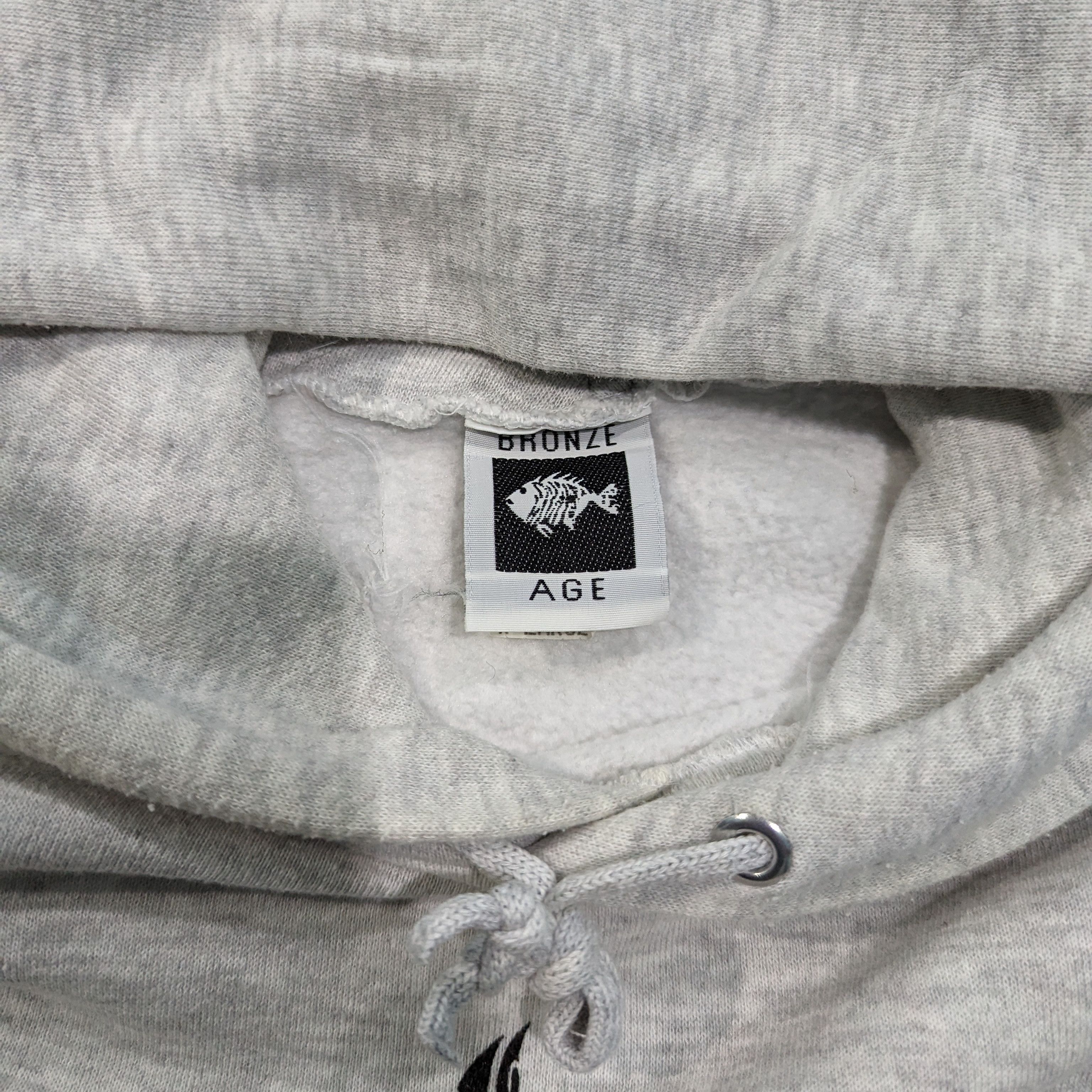 Shorty's Skateboards 90's BRONZE AGE Skull hoodie Extra Large Size US XL / EU 56 / 4 - 3 Thumbnail