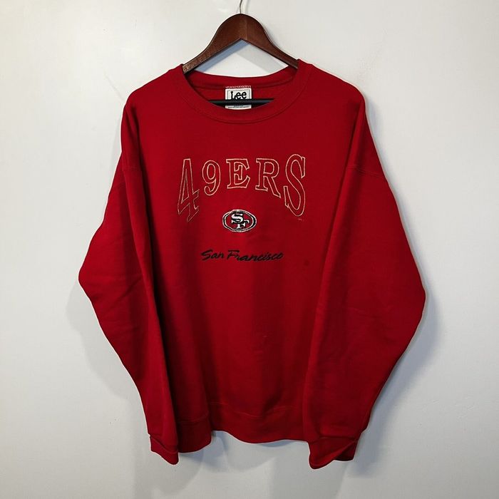 Vintage vtg 90s Lee Sport NFL San Francisco 49ers Crewneck Sweater ...