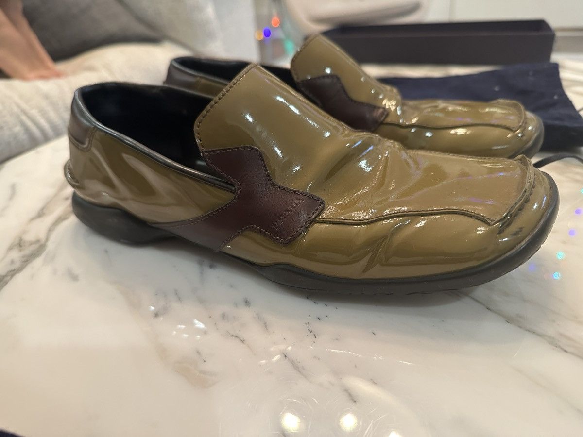 Patent Leather Prada Loafers