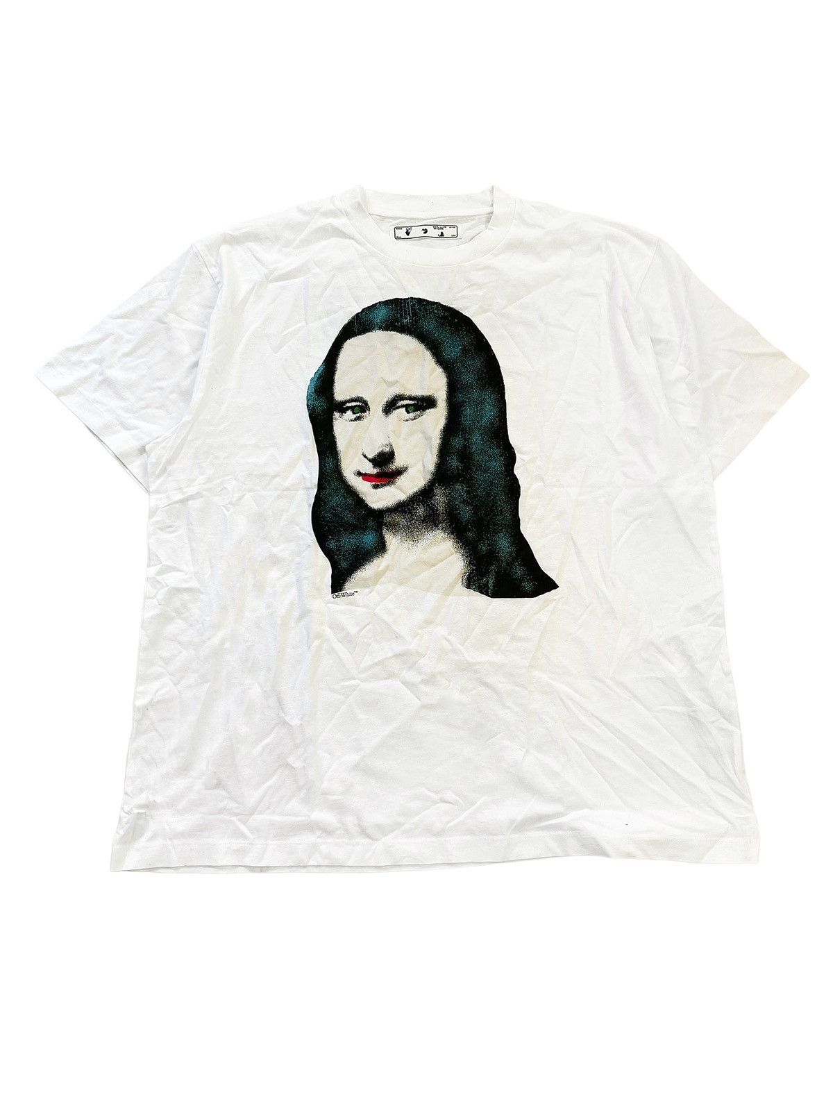 Off-White Mona Lisa Pivot Oversized Shirt Size US L / EU 52-54 / 3 - 2 Thumbnail