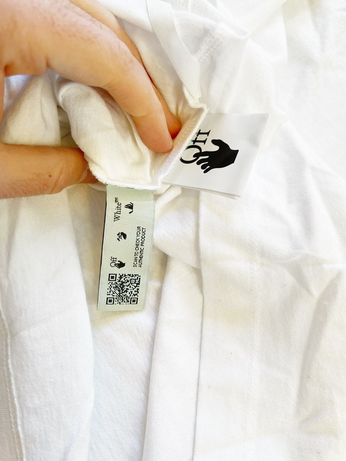 Off-White Mona Lisa Pivot Oversized Shirt Size US L / EU 52-54 / 3 - 11 Thumbnail