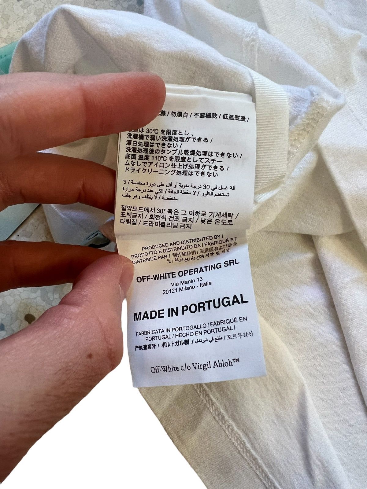 Off-White Mona Lisa Pivot Oversized Shirt Size US L / EU 52-54 / 3 - 12 Thumbnail