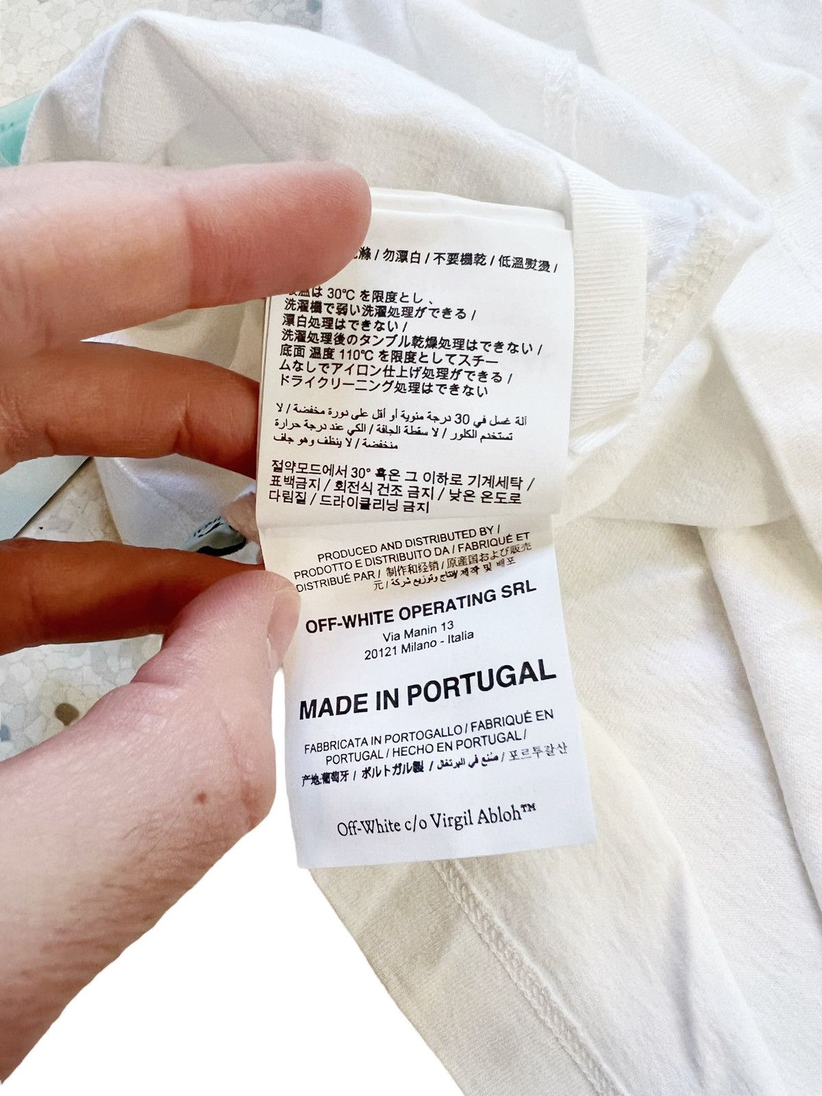 Off-White Mona Lisa Pivot Oversized Shirt Size US L / EU 52-54 / 3 - 13 Thumbnail