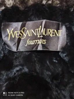 Leather × Yves Saint Laurent Jacket Yves Saint Laurent faurrures Size US L / EU 52-54 / 3 - 3 Thumbnail