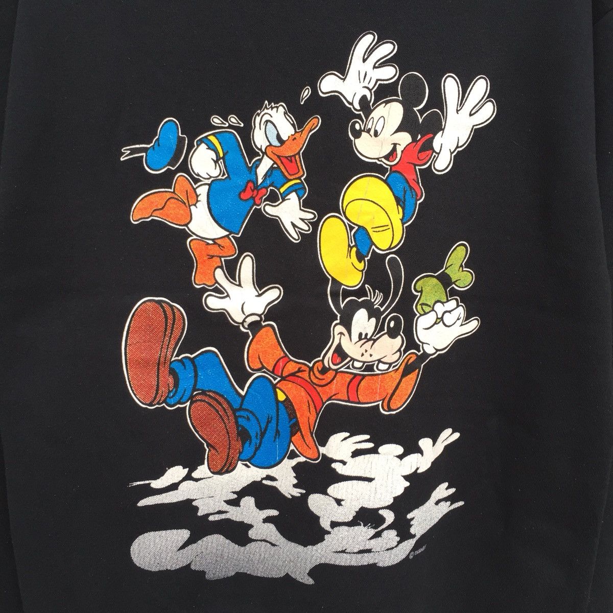 Mickey Mouse × Vintage Velva sheen MICKEY MOUSE GOOFY DONALD DUCK sweatshirt Size US M / EU 48-50 / 2 - 2 Thumbnail