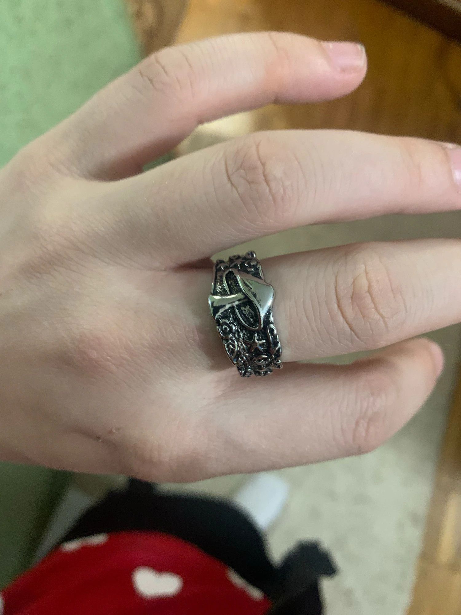Handmade Star Mushroom Ring Size ONE SIZE - 4 Thumbnail