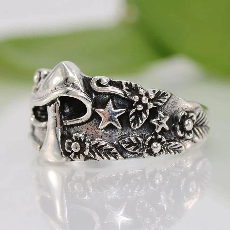 Handmade Star Mushroom Ring Size ONE SIZE - 9 Thumbnail
