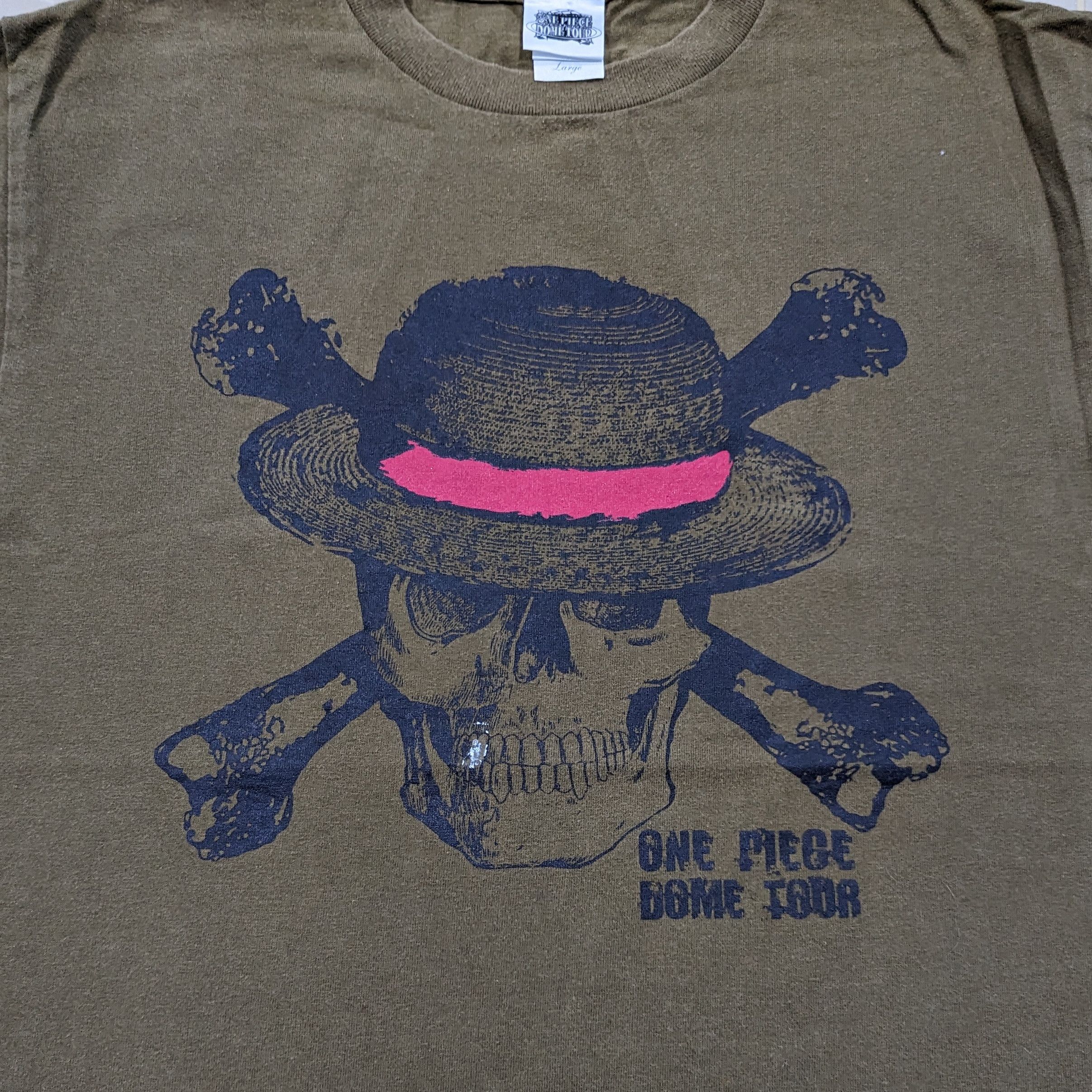 Anime Rare One Piece Dome Tour anime shirt Size US L / EU 52-54 / 3 - 2 Thumbnail