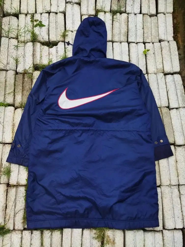 Nike Vintage Nike Big Swoosh Sherpa Jacket - Size M Size US M / EU 48-50 / 2 - 8 Thumbnail