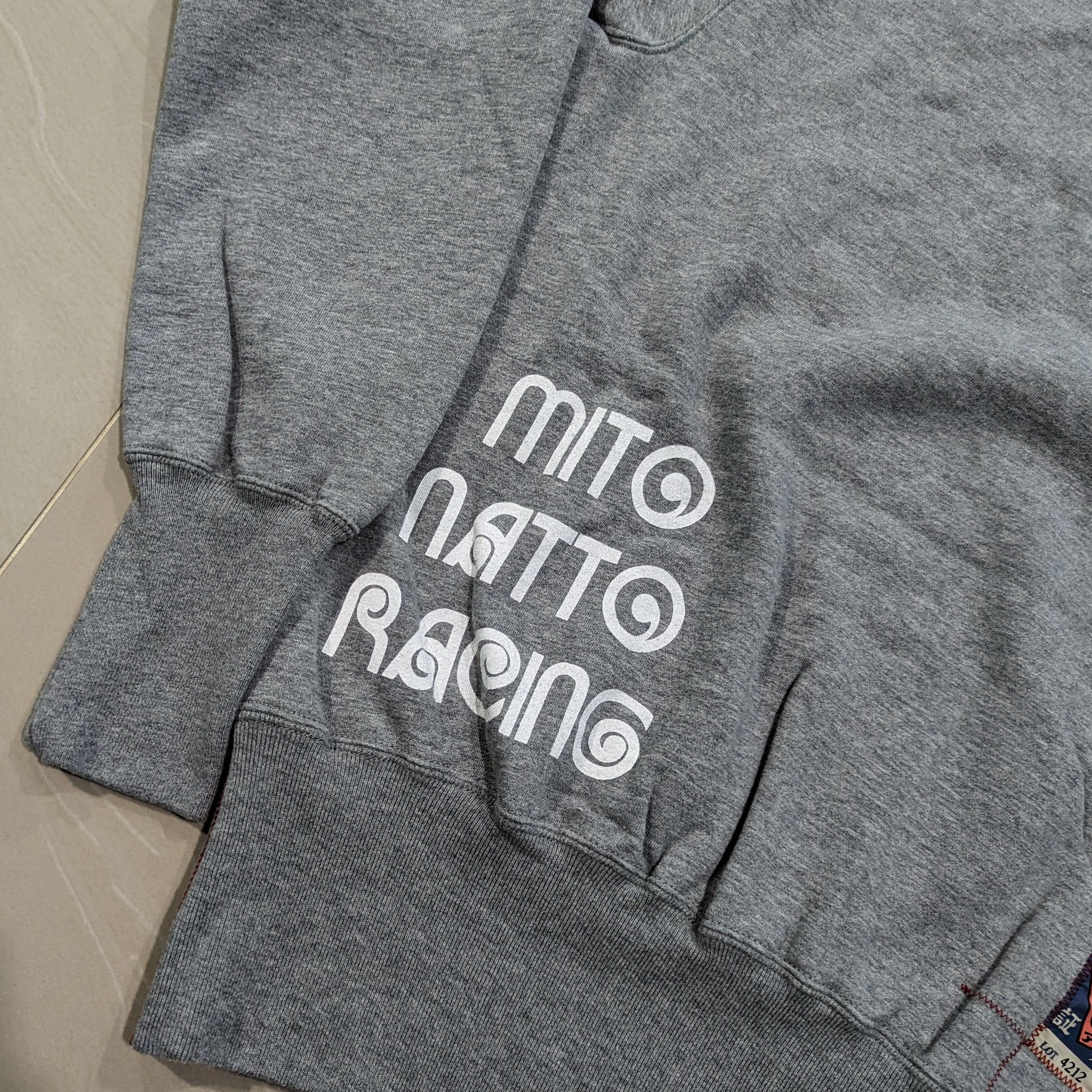 Evisu Vintage Evisu Sweatshirt Big Logo Chokets Mito natto racing Size US L / EU 52-54 / 3 - 4 Thumbnail