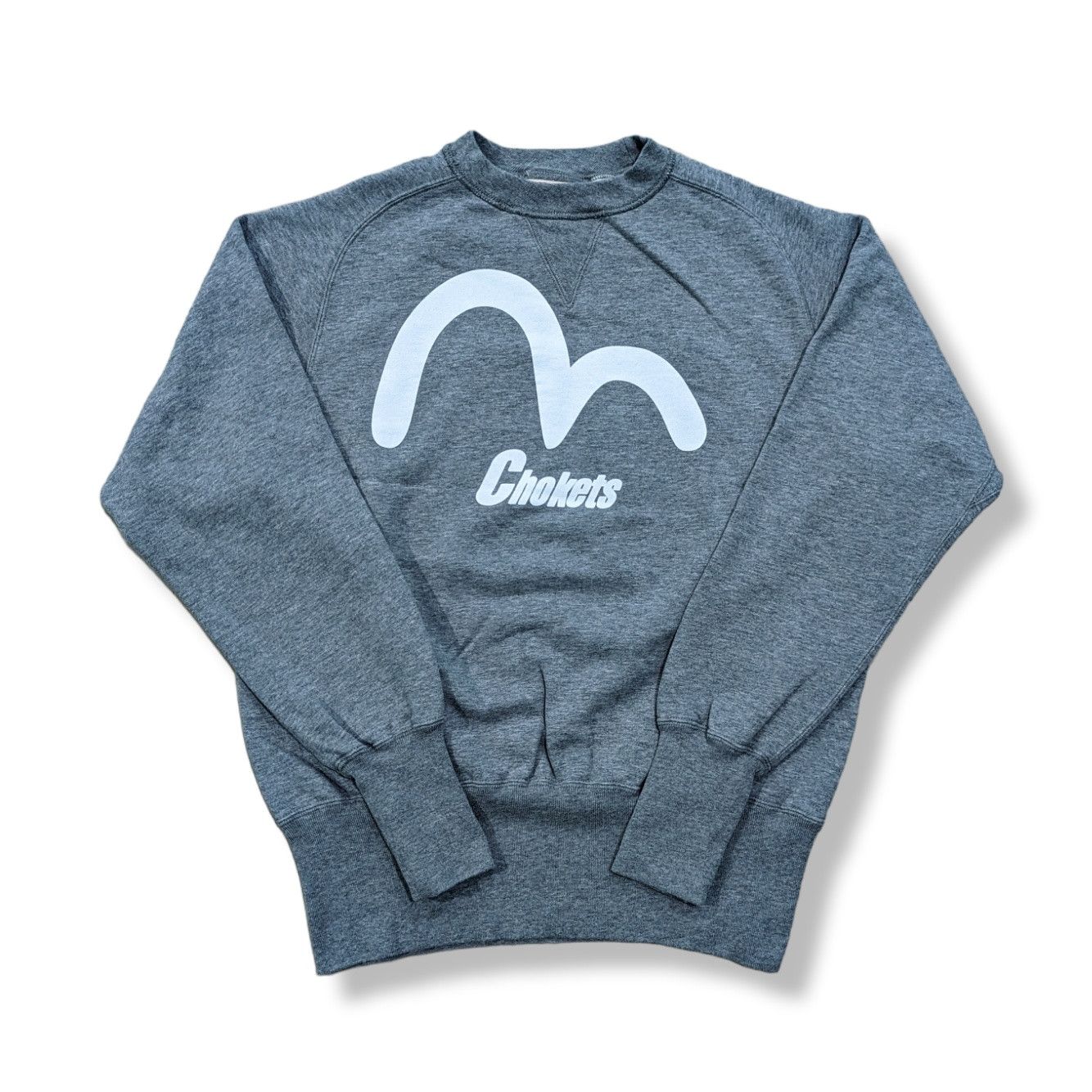 Evisu Vintage Evisu Sweatshirt Big Logo Chokets Mito natto racing Size US L / EU 52-54 / 3 - 1 Thumbnail