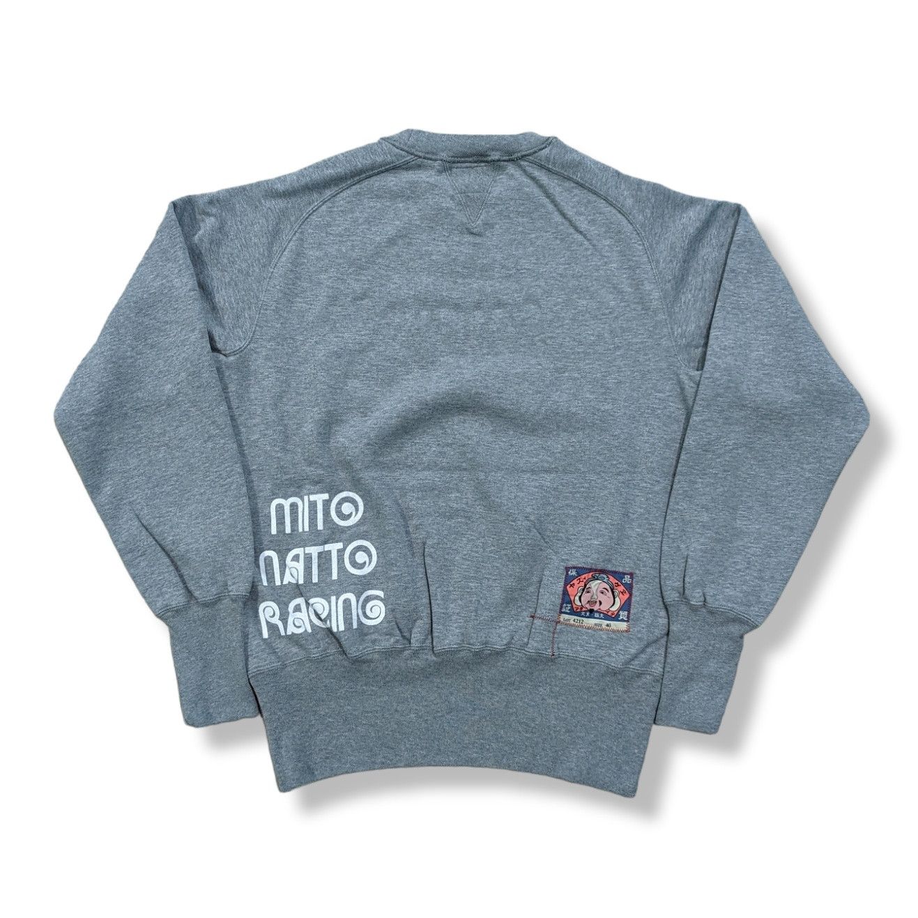 Evisu Vintage Evisu Sweatshirt Big Logo Chokets Mito natto racing Size US L / EU 52-54 / 3 - 2 Thumbnail