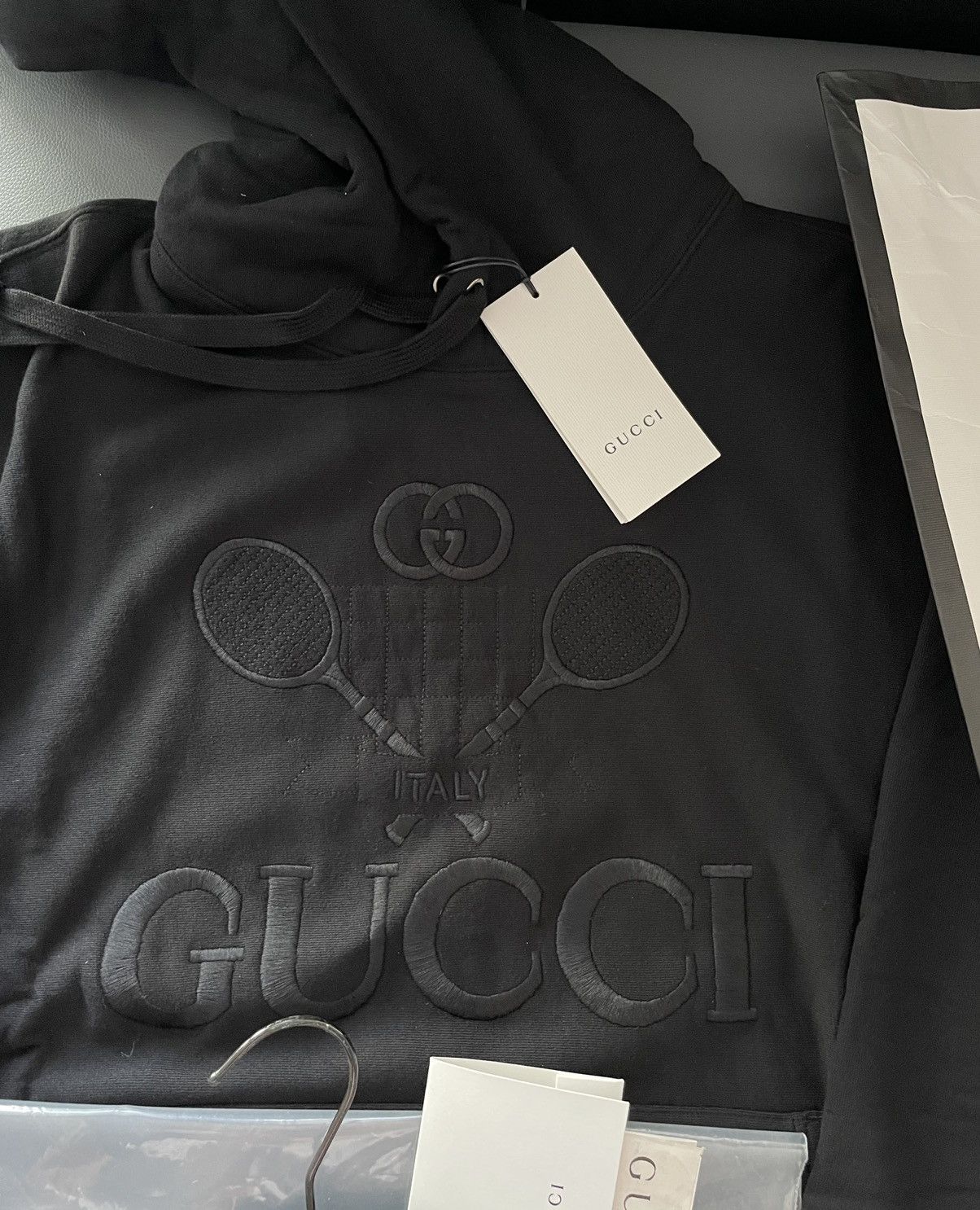 Gucci Super Runway Limited Edition Gucci Tennis Hoodie Size US L / EU 52-54 / 3 - 5 Thumbnail