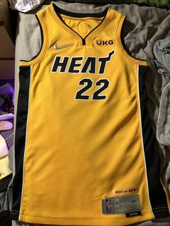 Miami heat outlet gold jersey